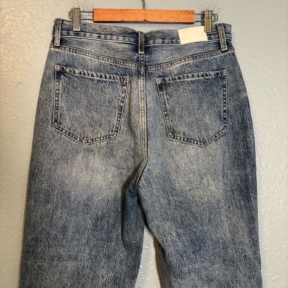 Pistola Womens Cassie Super High Rise Straight Leg‎ Distressed Jeans 30 Denim - Picture 8 of 12